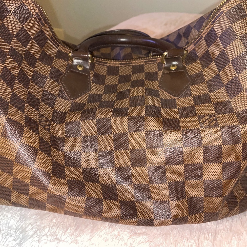 Louis Vuitton Speedy Duffle 30 Brown Canvas Damier